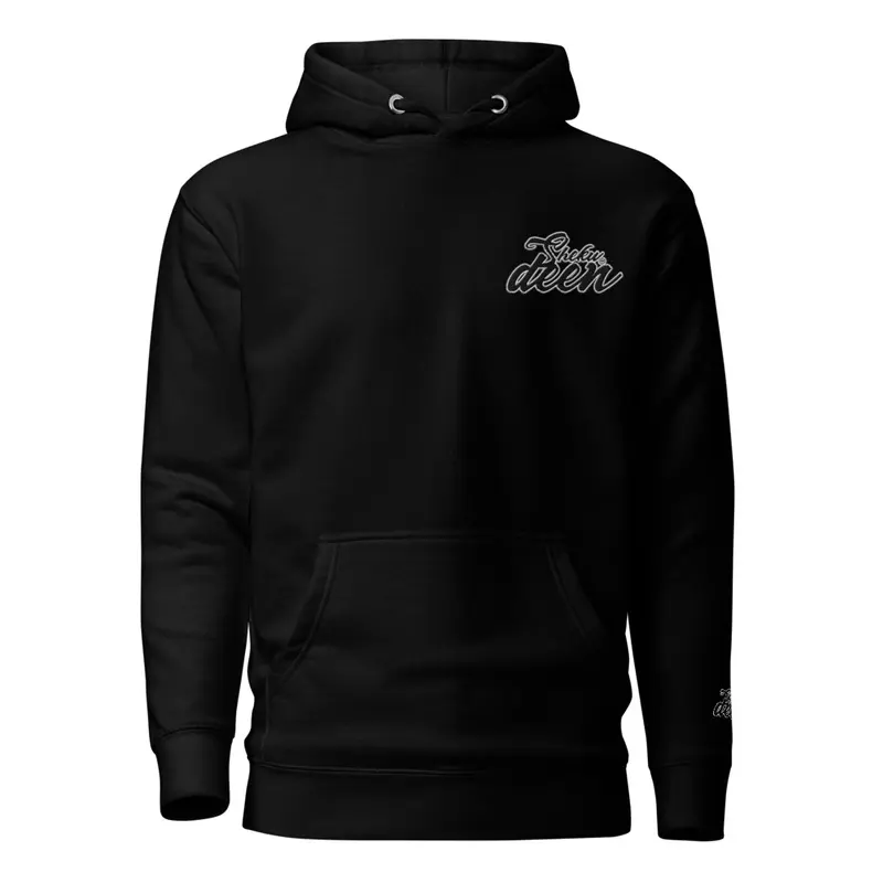 shekudeen embroidered hoodie